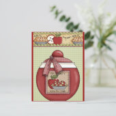 country apple pie briefkaart (Staand voorkant)