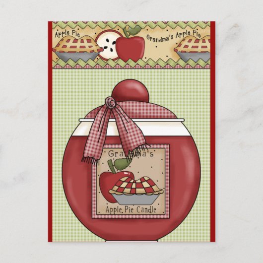 country apple pie briefkaart (Voorkant)