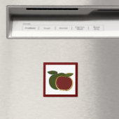 Country Apples (cranberry) Magneet (Insitu (Vaatwasser))