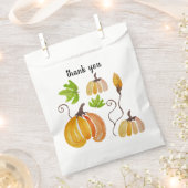 Country Bedankt Pumpkin Bedankzakje (Geknipt)