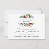 country-bloei | Herfst bruiloft RSVP MAALTIJD opti (Voorkant)