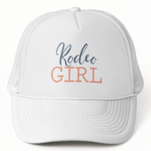 Country Blue en Peach Rodeo Meisje