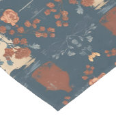 Country Blue Rust rustieke boerderij Korte Tafelloper (Hoek)