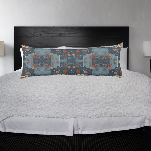 Country Blue Rust rustieke boerderij Lichaamskussen