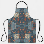 Country Blue Rust rustieke boerderij Schort (Voorkant)