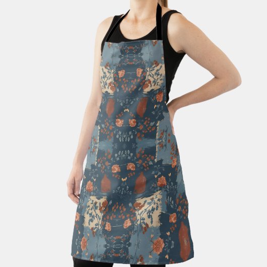 Country Blue Rust rustieke boerderij Schort (Insitu)