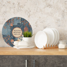 Country Blue Rust Rustieke Boerderij  Snijplank