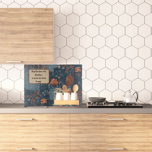 Country Blue Rust Rustieke Boerderij  Snijplank