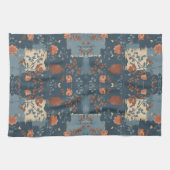 Country Blue Rust rustieke boerderij Theedoek (Horizontaal)