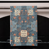 Country Blue Rust Rustieke Boerderij  Theedoek