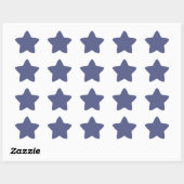 Country Blue Star Sticker (Vel)