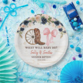 Country Boots of Bows Gender onthullen Papieren Bo Bordje (Feest)