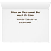 Country Boots Pet Barn Wood Bruidsmeisje Verzoek (Binnen Horizontaal (Onder))