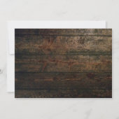 Country Boots Pet & Barnwood Bewaar de datum Kaart (Achterkant)