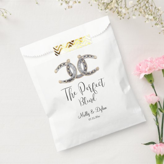 Country Boots Pet Hoefijzers bruiloft Bedankzakje (Gezegeld)