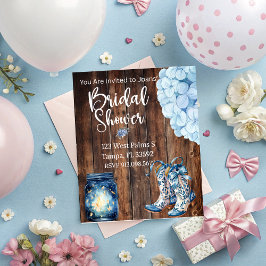 Country Bridal Shower Invitation  Kaart