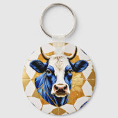 Country Bull Artwork Sleutelhanger (Voorkant)