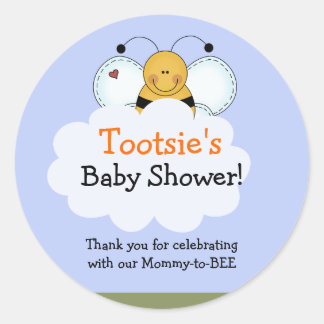 Country Bumble Bee Gepersonaliseerd voor Sticker