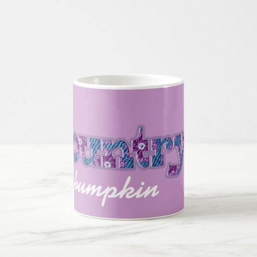 "Country bumpkin" denim blue roze mok (Center)