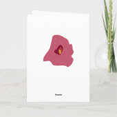 Country Burlap Lace Mason Jar Bedankt (Achterkant)