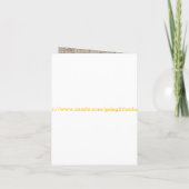 Country Burlap Sunflower Wil jij mijn bruidsmeisje (Achterkant)