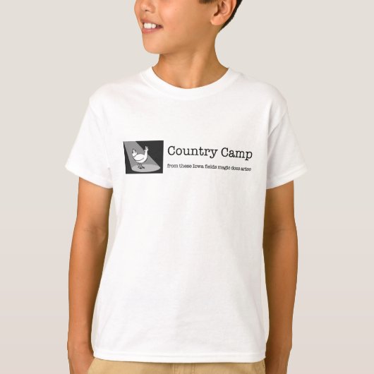 Country Camp T-shirt (Voorkant)