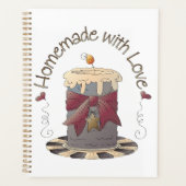 Country Candle Rustic Homemade with Love Planner (Voorkant)