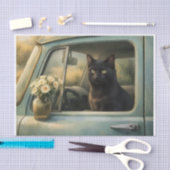 Country Cat  Tissuepapier (Craft)