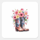 Country Charm Boot Stickers (Voorkant)