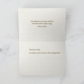 Country Charm Dank u kaart (Binnen)