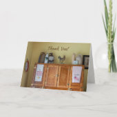 Country Charm Dank u kaart (Voorkant)