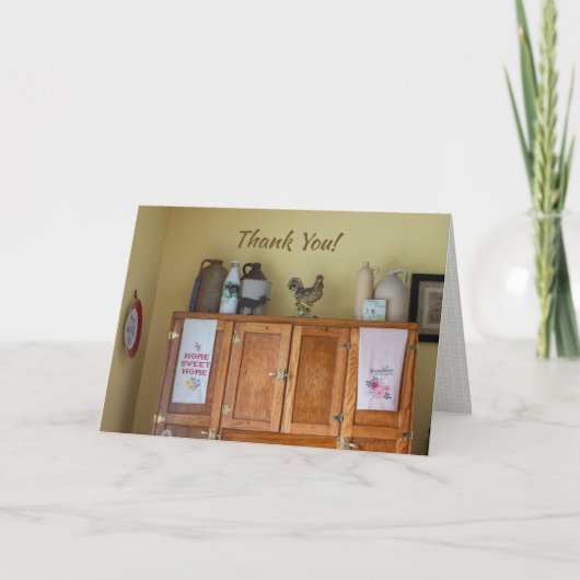 Country Charm Dank u kaart (Voorkant)