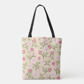 Country Charm Drijvende Rozen Tote Bag (Achterkant)