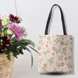 Country Charm Drijvende Rozen Tote Bag