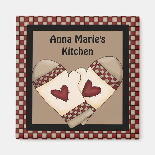 Country Check Magnet (Voorkant)