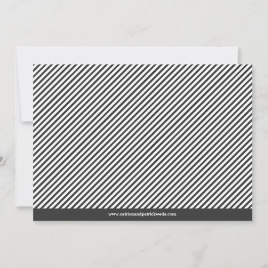 Country Chic Rustic Save the Date Foto (Achterkant)