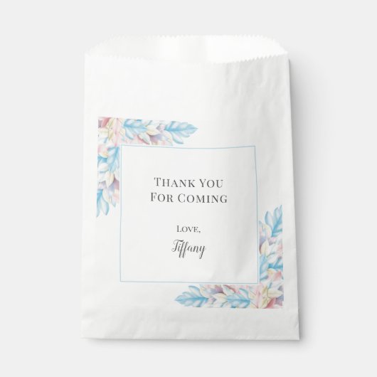 Country Chic Vrijgezellenfeest Bedankt voor uw kom Bedankzakje (Voorkant)