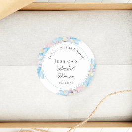 Country Chic Vrijgezellenfeest Bedankt voor uw kom Ronde Sticker