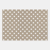 Country Chic White On Faux Brown Kraft Paper (Voorkant 3)