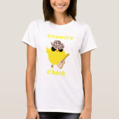 Country Chick F T-shirt (Voorkant)