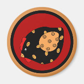 Country Chick Hen Magnet (Voorkant)