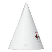 Country Chicken Boerderij Dierenverjaardag Feesthoedjes (Links)