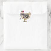 Country Chicken Sticker (Tas)