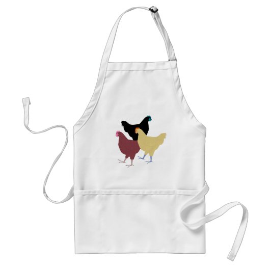 Country Chickens Schort (Voorkant)