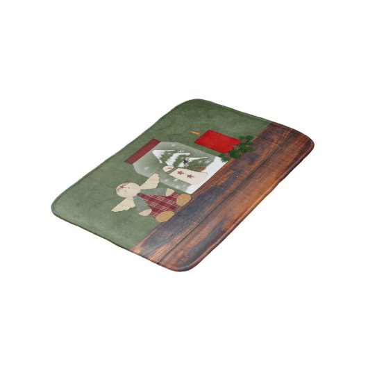 Country Christmas Badmat (Gekanteld)
