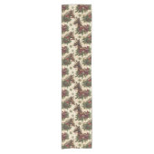 Country Christmas Horses Korte Tafelloper (Voorkant)