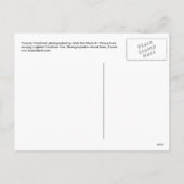 Country Christmas Pickup Truck Christmas Briefkaar Feestdagenkaart (Achterkant)