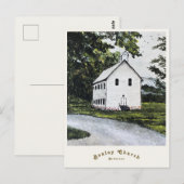 Country Church Briefkaart (Voorkant / Achterkant)