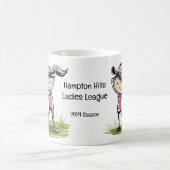 Country Club Dames Golf League Aangepast Koffiemok (Center)