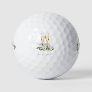 Country Club Feest 'Ze gaat trouwen' Golfballen